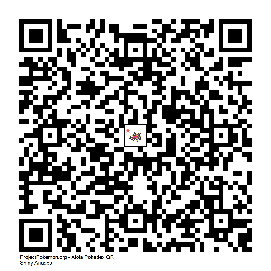 Cdigo QR de Ariados variocolor